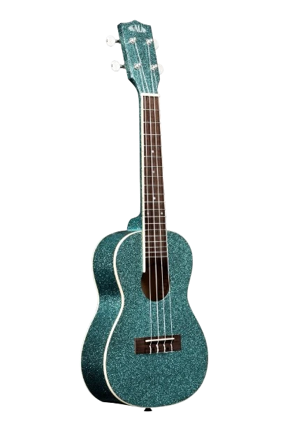Rhapsody in Blue Sparkle Concert Ukulele