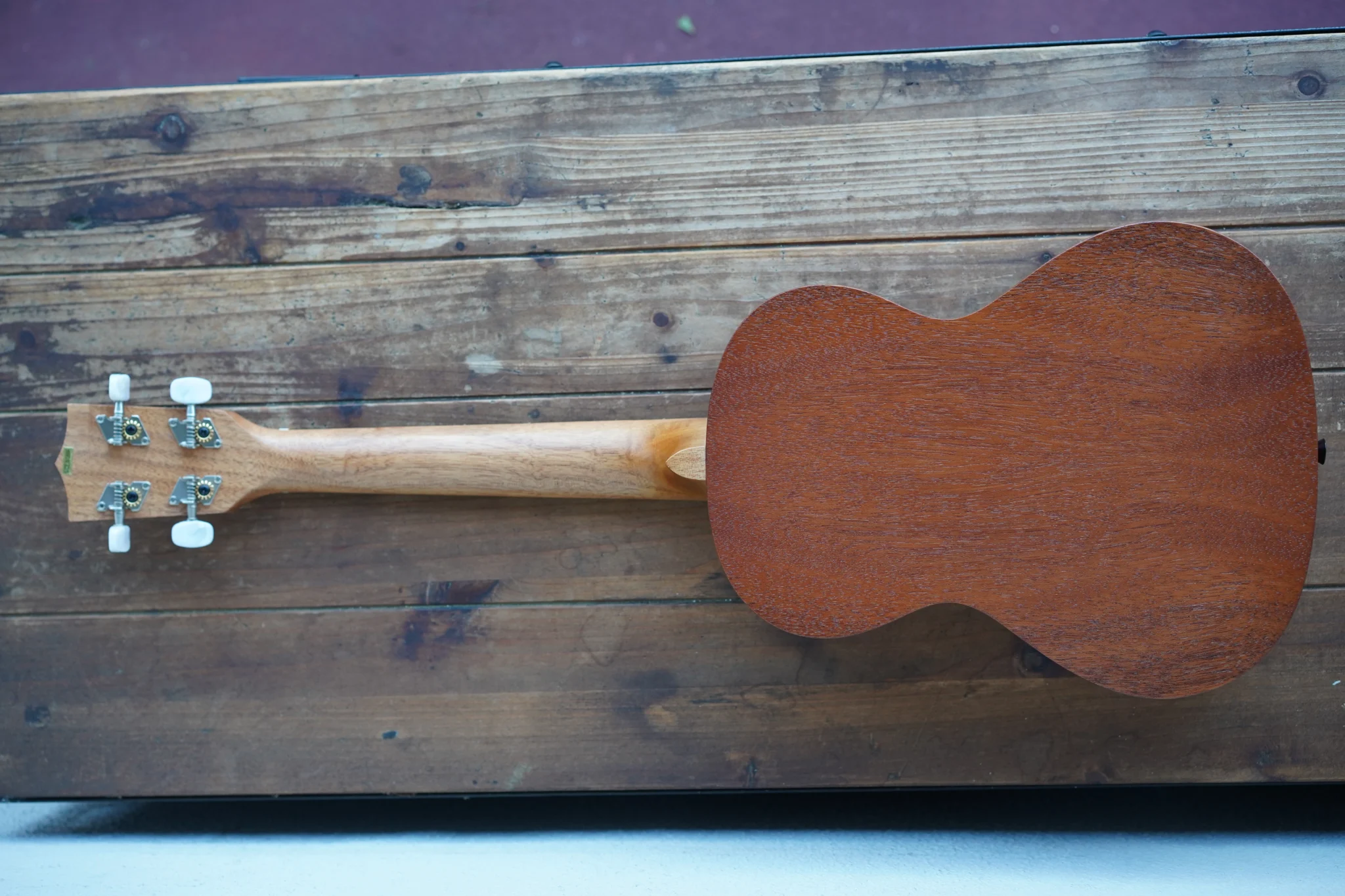 Kala Unity Mahogany Tenor Ukulele back and sides satin finish