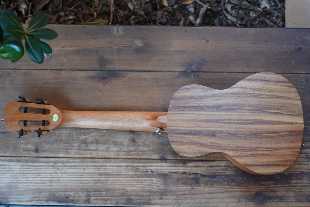 Vangoa Concert Ukulele Review Back