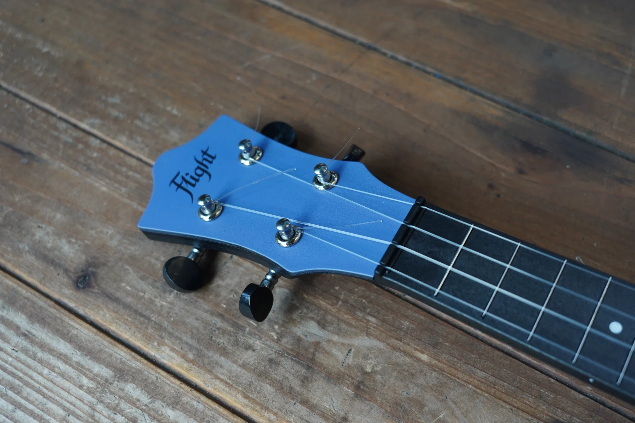 Flight Ultra Travel Ukulele fretboard