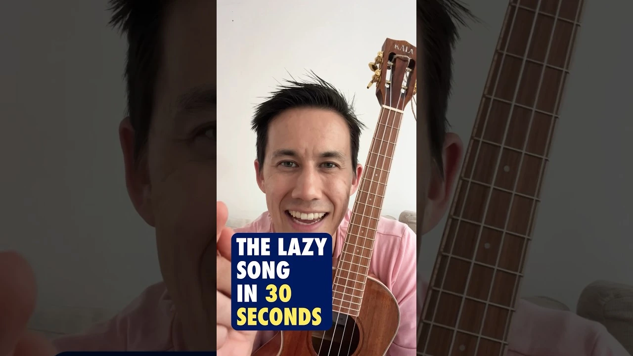 The Lazy Song by Bruno Mars Ukulele Tutorial